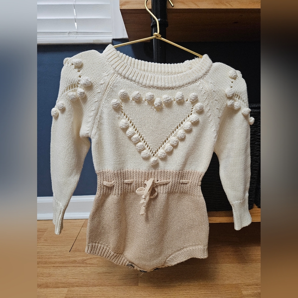 Sweater Romper - Picture 2 of 3